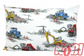 Poszewka bawełniana rozmiar 40x60 budownictwo 3237 Kobi