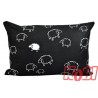 Poszewka bawełniana baranki czarne (0090a) KOBI