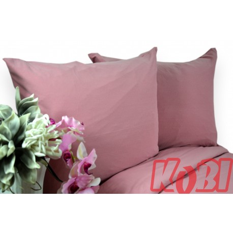 Pościel bawełna (jersey) rozmiar 220x200 kolor pudrowy róz KOBI