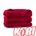 Ręcznik z bawełny egipskiej rozmiar 70x140 MAKAO BURGUND ZWOLTEX
