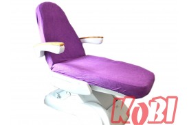 Prześcieradło na fotel kosmetyczny frotte rozmiar 60x190 kolor fiolet (8) KOBI