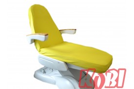Prześcieradło na fotel kosmetyczny frotte rozmiar 60x190 kolor żółty (26) KOBI