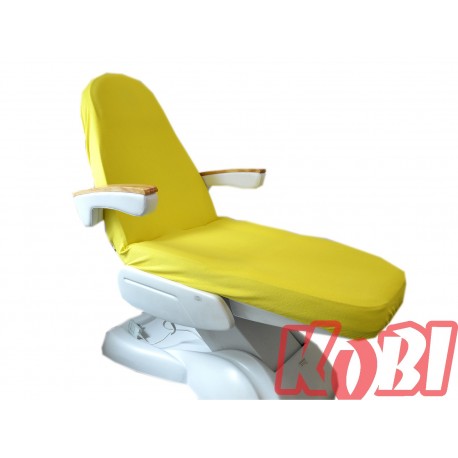 Prześcieradło na fotel kosmetyczny frotte rozmiar 60x190 kolor żółty (26) KOBI
