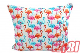 Poszewka bawełniana rozmiar 50x60 flamingi D54 Kobi