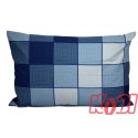 Poszewka bawełniana rozmiar 40x60 niebieskie piramidy 3046 Kobi