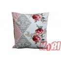 Poszewka bawełniana rozmiar 40x40 Red rose 3298-A Kobi