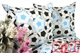 Pościel bawełna 100% rozmiar 160x200 piłki 3119 Kobi