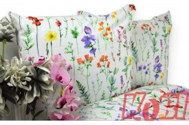 Pościel flanela rozmiar 180x200 Łąki łan 3445 KOBI