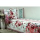 Pościel bawełna 100% rozmiar 160x200 Red rose 3298 Kobi