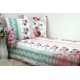 Pościel bawełna 100% rozmiar 160x200 Red rose 3298 Kobi