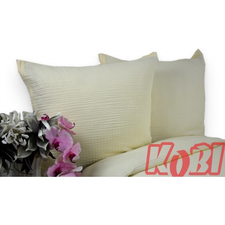 Pościel z kory rozmiar 140x200 jednobarwna ecru Kobi