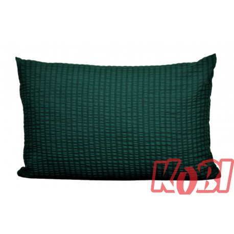 Poszewka z kory rozmiar 40x60 butelkowa zieleń Kobi