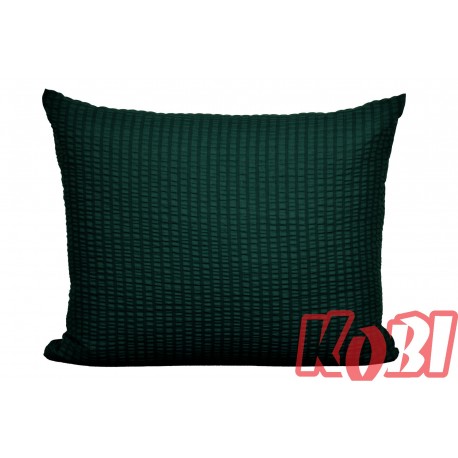 Poszewka z kory rozmiar 50x60 butelkowa zieleń Kobi