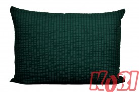 Poszewka z kory rozmiar 50x70 butelkowa zieleń Kobi