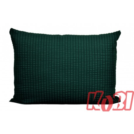 Poszewka z kory rozmiar 50x70 butelkowa zieleń Kobi