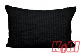 Poszewka z kory rozmiar 40x60 czarny Kobi