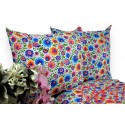 Pościel bawełna 100% rozmiar 140x200 Folk kolorowy 1489 Kobi