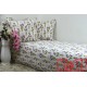 Pościel bawełna 100% rozmiar 160x200 lawenda 2267 Kobi