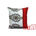 Poszewka z kory rozmiar 40x40 Parzenica czerwona 3468 Kobi