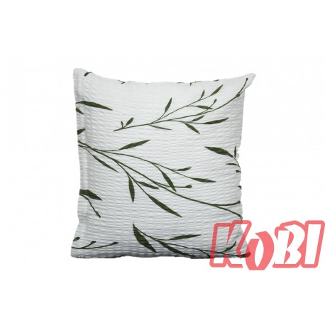 Poszewka z kory rozmiar 40x40 Zielone liście 3479 Kobi