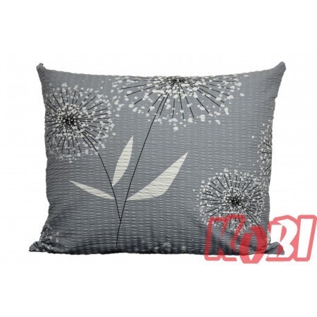 Poszewka z kory rozmiar 50x60 Dmuchawce Jasnoszare tło 3476 KOBI