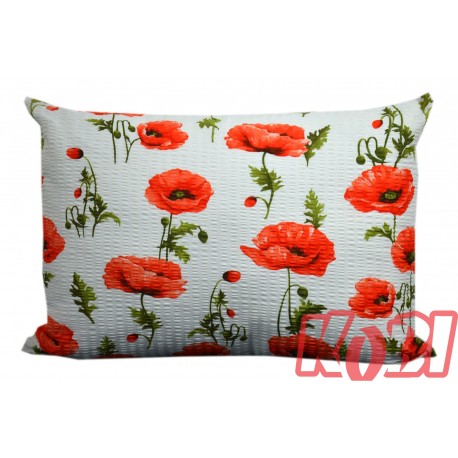 Poszewka z kory rozmiar 50x70 Maki 3477 KOBI