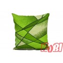 Poszewka z kory rozmiar 40x40 romby zielone 0633 KOBI