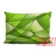 Poszewka z kory rozmiar 50x70 romby zielone 0633 KOBI