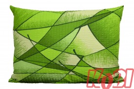 Poszewka z kory rozmiar 50x70 romby zielone 0633 KOBI