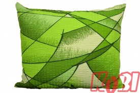 Poszewka z kory rozmiar 50x60 Romby zielone 0633 KOBI