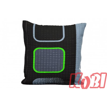 Poszewka z kory rozmiar 40x40 Telewizory zielone 1799-B Kobi