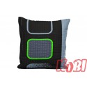 Poszewka z kory rozmiar 40x40 Telewizory zielone 1799-B Kobi