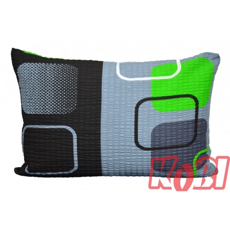 Poszewka z kory rozmiar 40x60 Telewizory zielone 1799-B KOBI