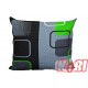 Poszewka z kory rozmiar 50x60 Telewizory zielone 1799-B KOBI