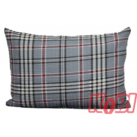 Poszewka z kory rozmiar 40x60 burbery szare 3451 KOBI