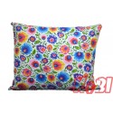 Poszewka bawełniana rozmiar 50x60 folk kolorowy 1489 Kobi