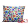 Poszewka bawełniana rozmiar 50x60 folk kolorowy 1489 Kobi