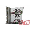 Poszewka bawełniana rozmiar 40x40 Parzenica szara 3467 KOBI
