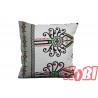 Poszewka bawełniana rozmiar 40x40 Parzenica szara 3467 KOBI