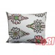 Poszewka bawełniana rozmiar 50x60 Parzenice szare 3467 Kobi