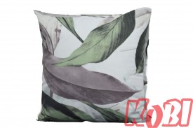 Poszewka bawełniana rozmiar 40x40 Liście 3473 KOBI