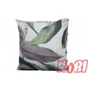 Poszewka bawełniana rozmiar 40x40 Liście 3473 KOBI