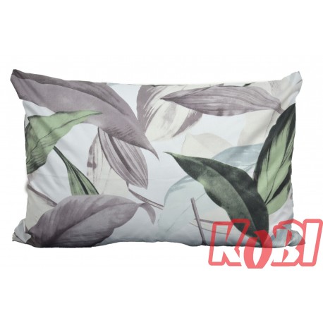 Poszewka bawełniana rozmiar 40x60 Liście 3473 Kobi