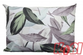 Poszewka bawełniana rozmiar 50x70 Liście 3473 KOBI