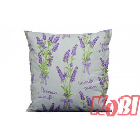 Poszewka bawełniana rozmiar 40x40 lawenda 2267 KOBI