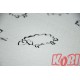 Pościel z kory rozmiar 140x200 baranki białe 1827w KOBI