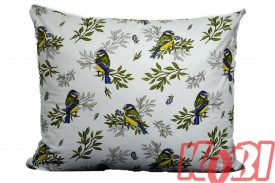 Poszewka bawełniana rozmiar 50x60 Sikorki 3487 Kobi