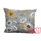Poszewka bawełniana rozmiar 50x60 Białe maki 3488 Kobi