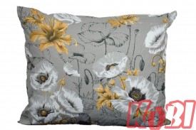 Poszewka bawełniana rozmiar 50x60 Białe maki 3488 Kobi