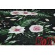 Pościel z kory rozmiar 160x200 Róże czarne tło 2162 Kobi